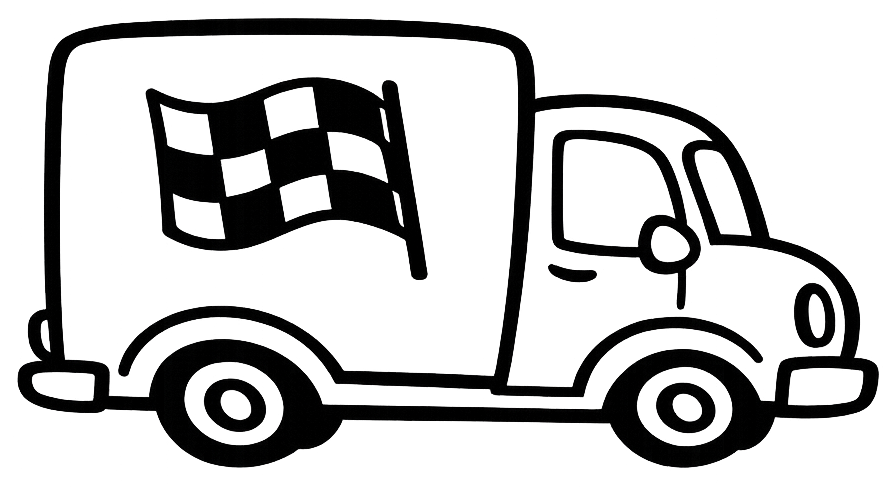 Finishline van logo